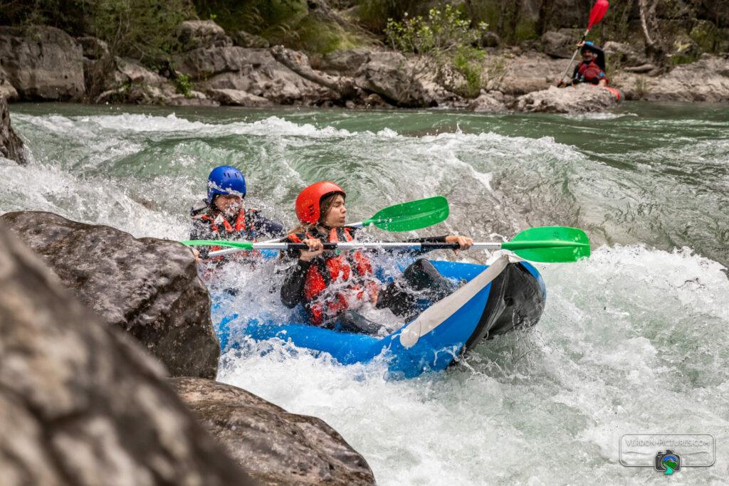 Passage en canoraft